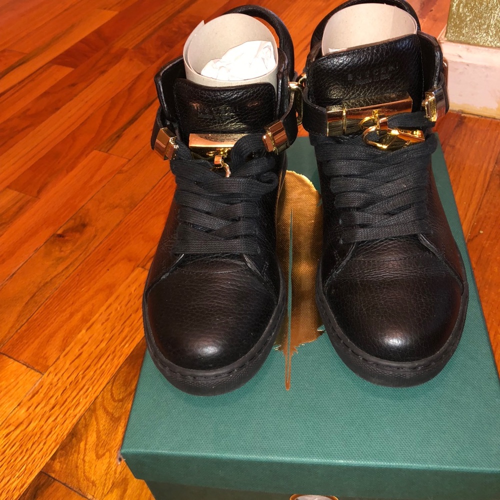 Black Buscemi Sneakers